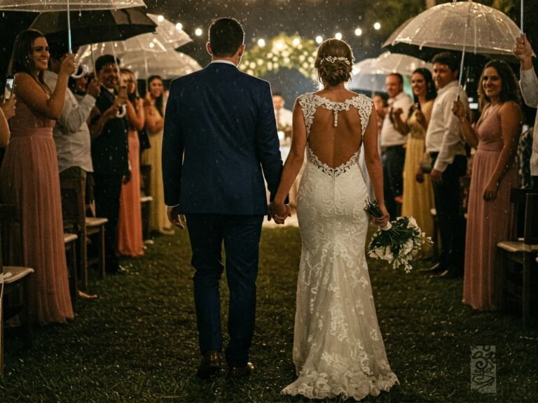 Casamento e Chuva: Uma Combinação Surpreendentemente Perfeita!
