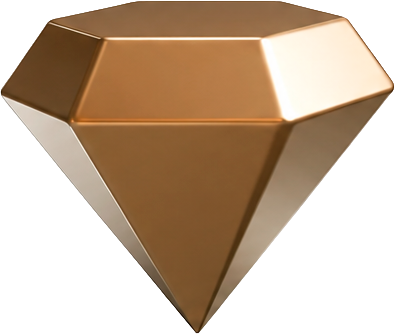 Ícone diamante do pacote Legado