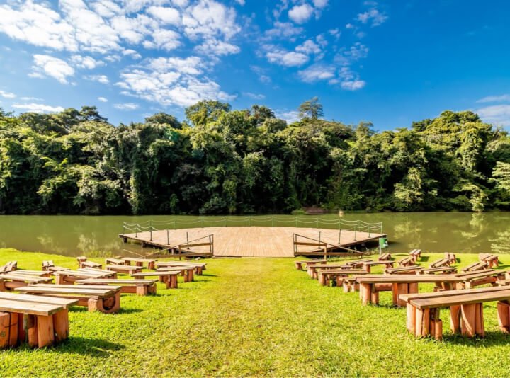 Jardim Botânico de Goiânia para ensaio pré-wedding